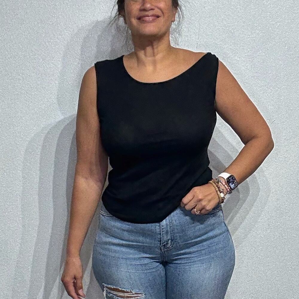 Project Social T Black Top Sz XS